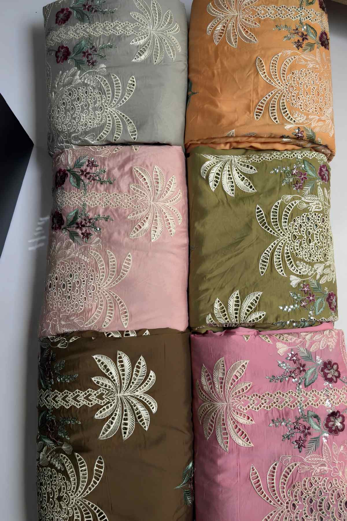 Embroidered Chikankari Lawn Unstitched 3 Pcs